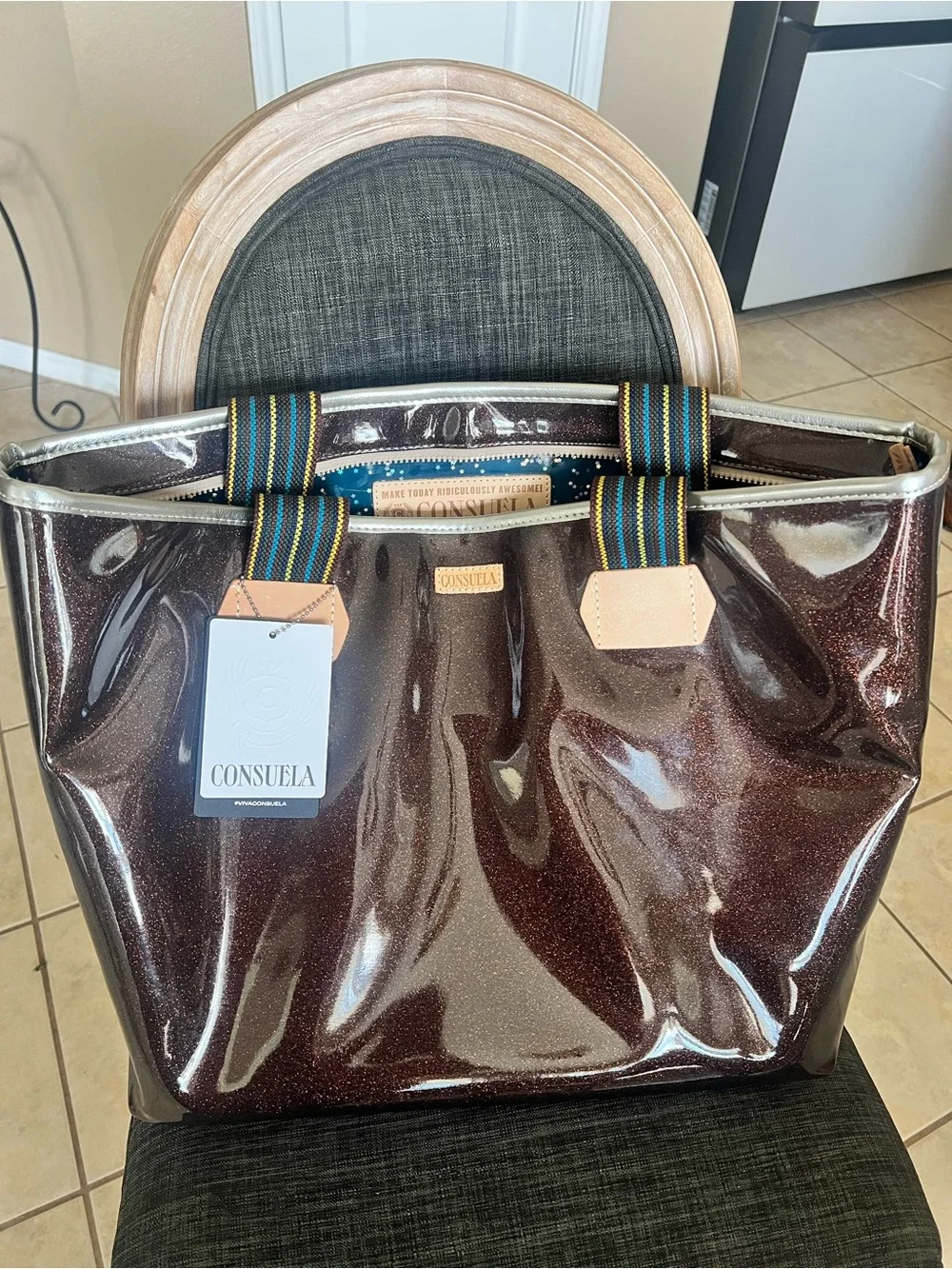 Consuela Ember Brown Tote -Brand New - Picture 2 of 5